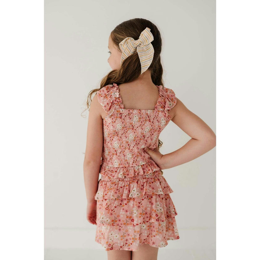 Tiered Mini Skirt