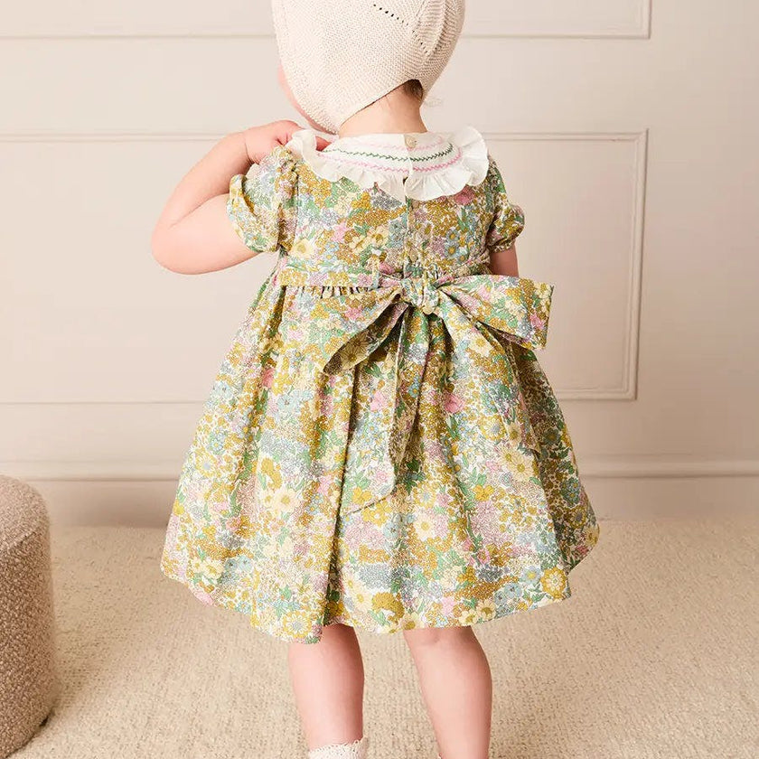 Openwork Knitted Bonnet in Beige(S-L)