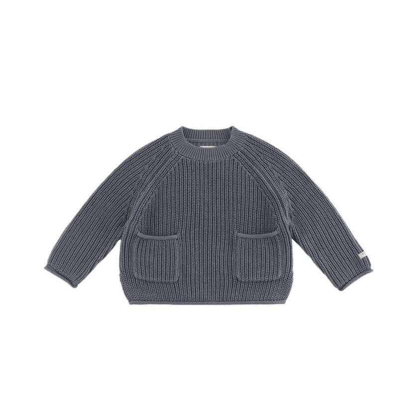 Stella Sweater | Steel Blue