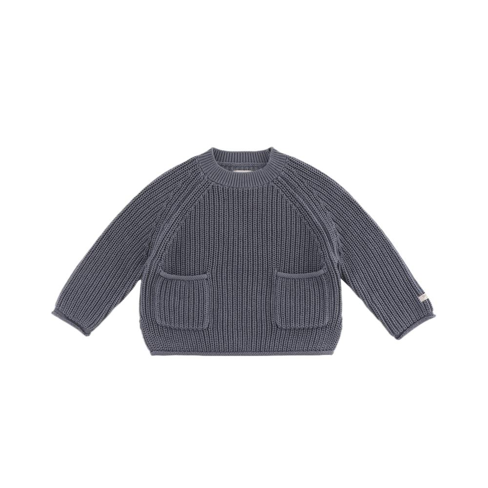 Stella Sweater | Steel Blue
