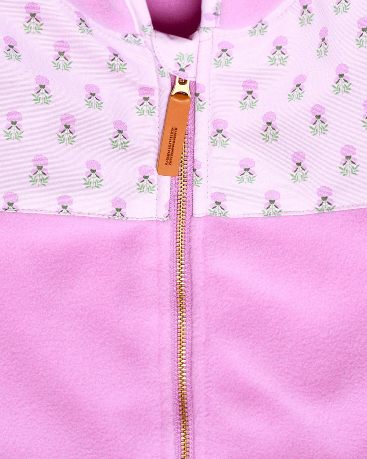 Women's Fleece Jacket in Pink Lavender