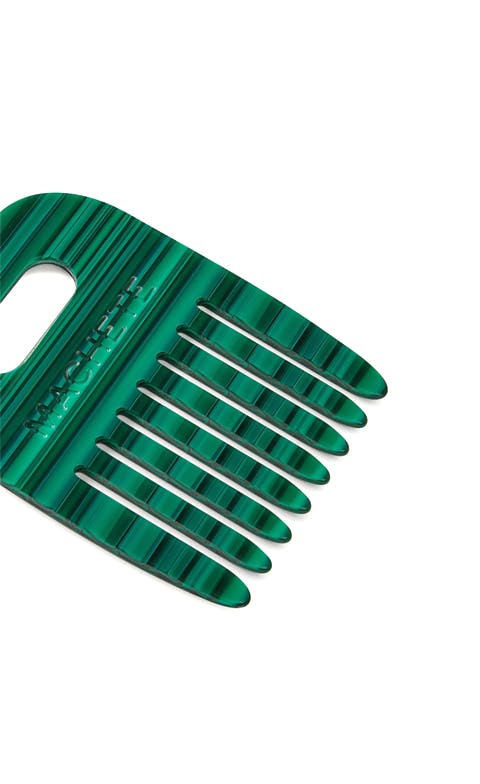 No. 4 Comb in Malachite