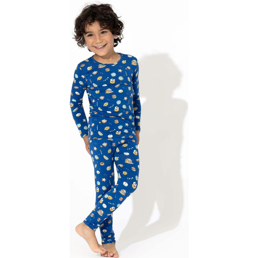 Hanukkah Cookies Bamboo Kids Pajamas