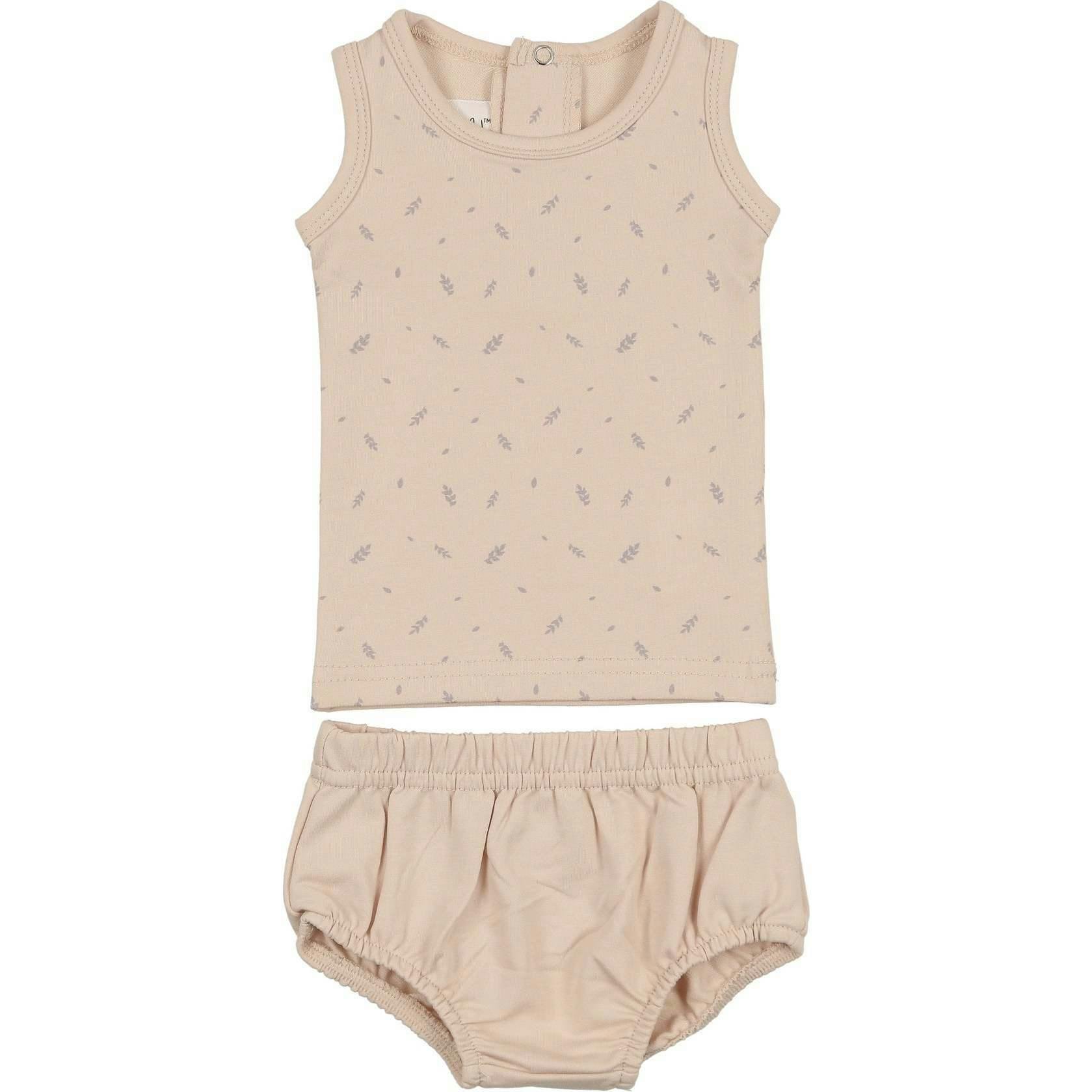 Elegant Leaves Bloomer Set