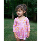 Candy Canes Christmas Long Sleeve Bubble Romper