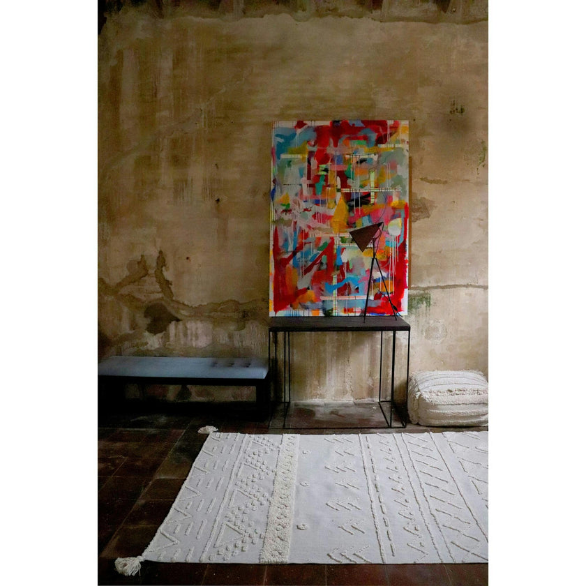 Tribu Washable Rug. Natural