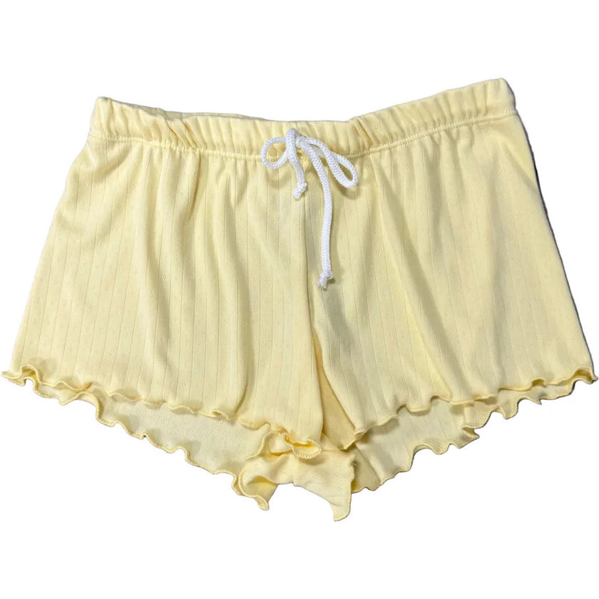 Girls Pointelle Shorts