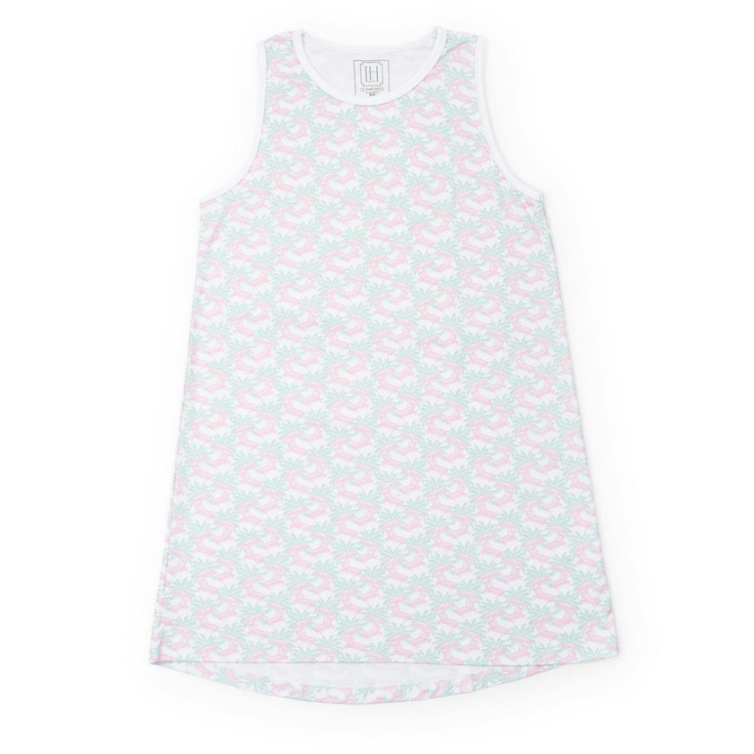 Katie Women's Nightgown Poolside Palms