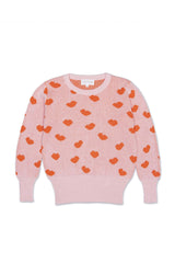 Love Hearts Jumper | Rose