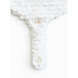 Soothe and Snap Pacifier Bib-Antique Rose