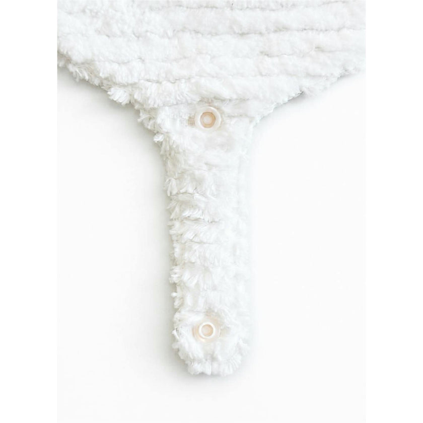 Soothe and Snap Pacifier Bib-Antique Rose