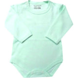 Mint Long Sleeve Onesie 100% Pima Cotton