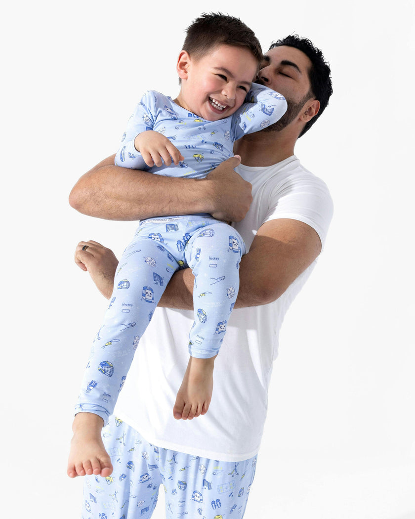 Hockey Bamboo Men's Pajama Set