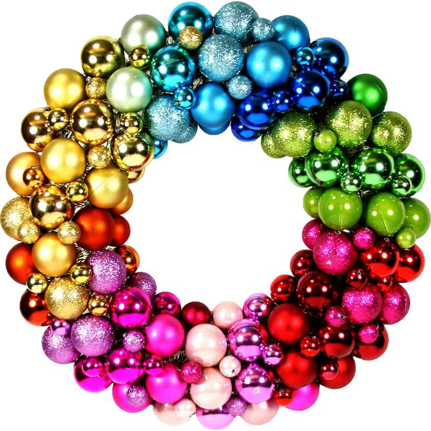 Ball Encrusted Wreath