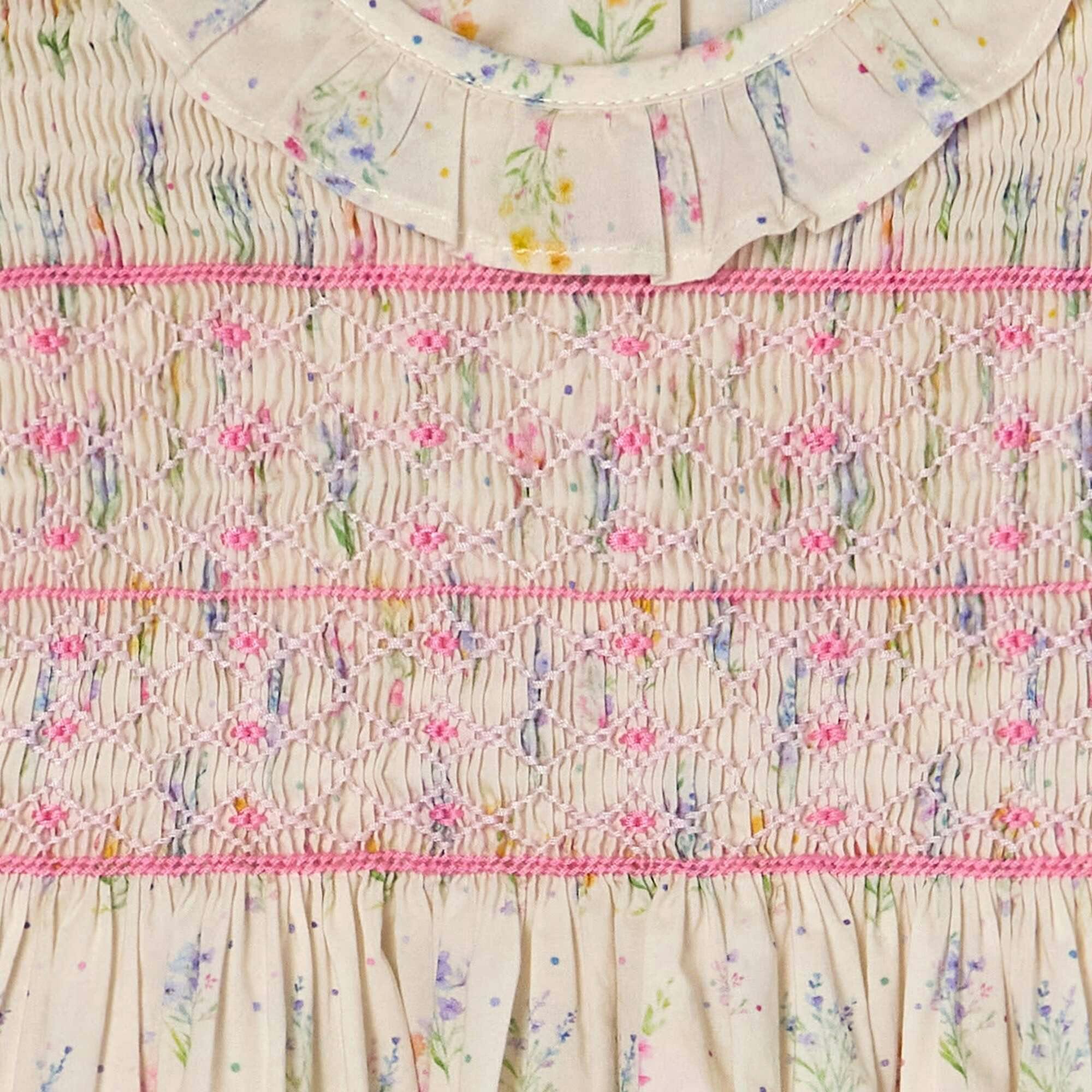 Hand-Smocked Baby Dress - Keilani