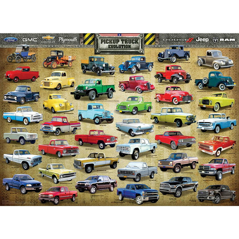 Evolution: Pickup Truck - 1000 pc Puzzle