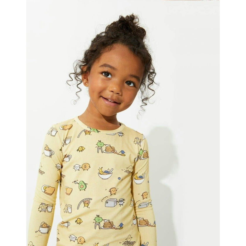 Love You Brunches Bamboo Kids Pajamas