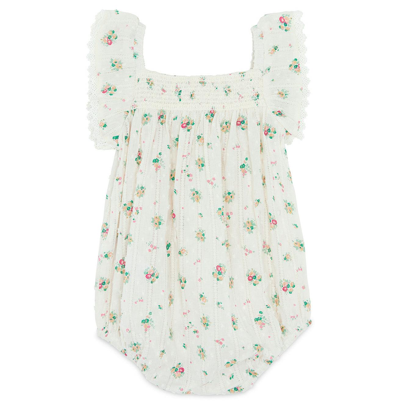 BONTON Lalix Baby Romper - Bouquet Coco
