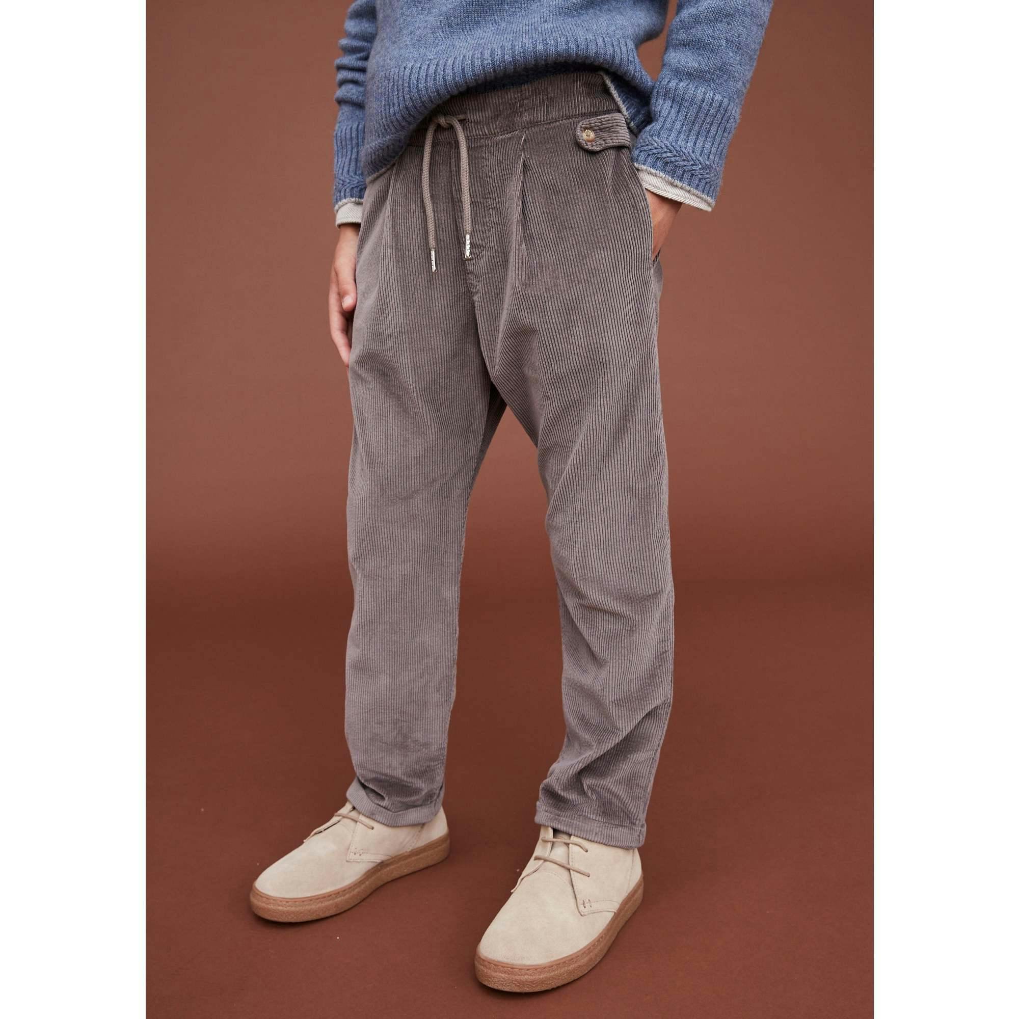 Flannel Jogger Trousers