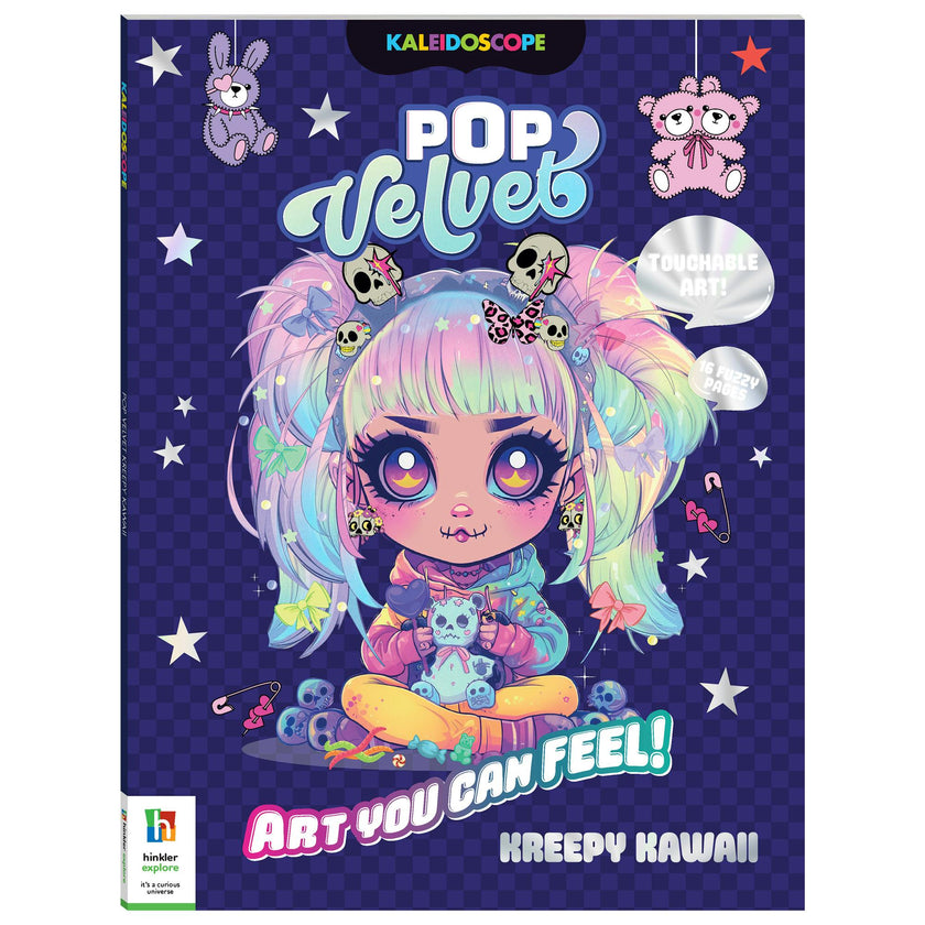 Kaleidoscope: Pop Velvet Coloring - Kreepy Kawaii