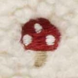 Fluffy Embroidered Jacket Wheat Forest Broderie