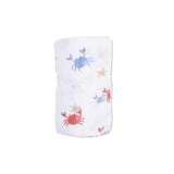 Crayon Crabs - Swaddle Blanket