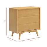 Babyletto Palma 3-Drawer Compact Assembled Dresser (34")