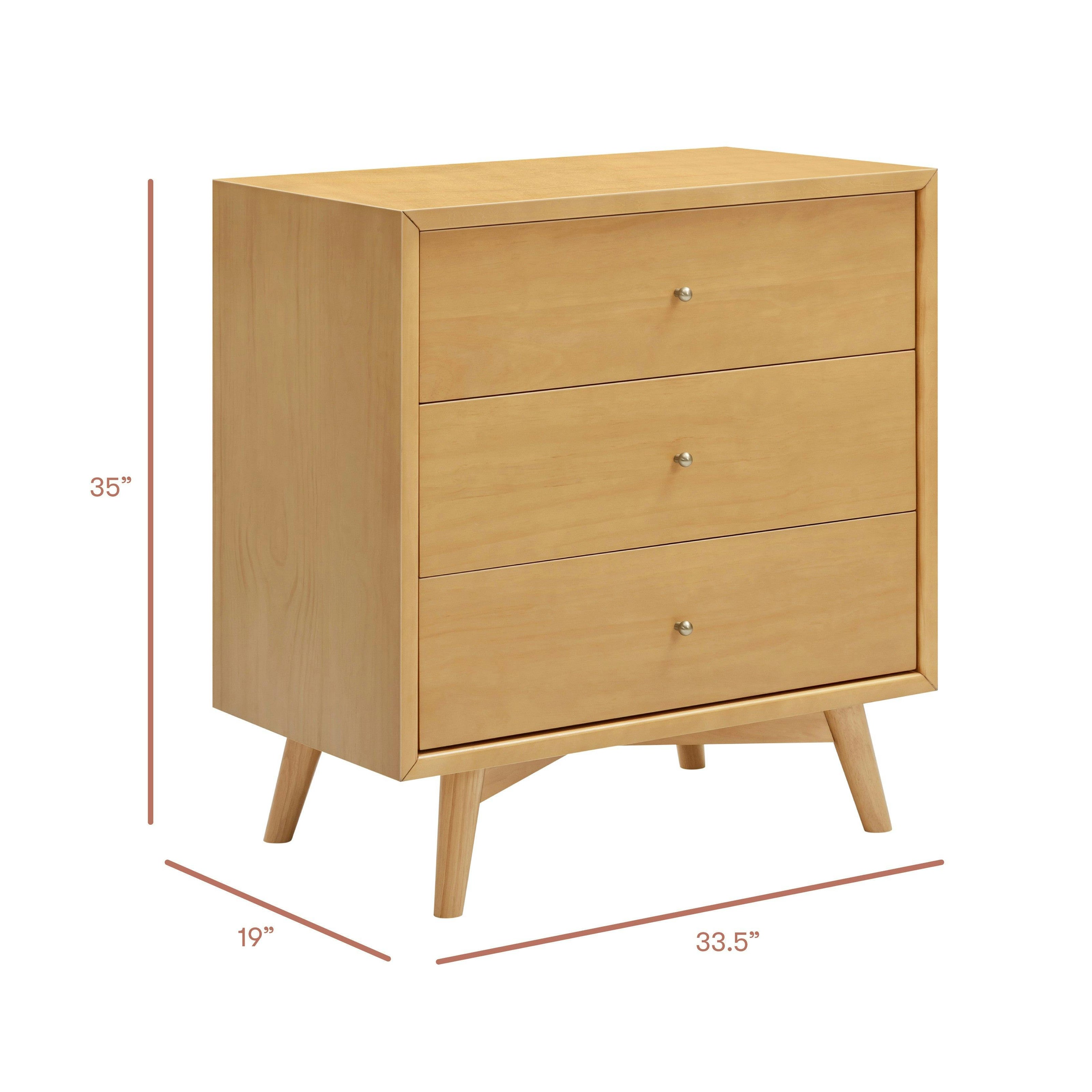 Babyletto Palma 3-Drawer Compact Assembled Dresser (34