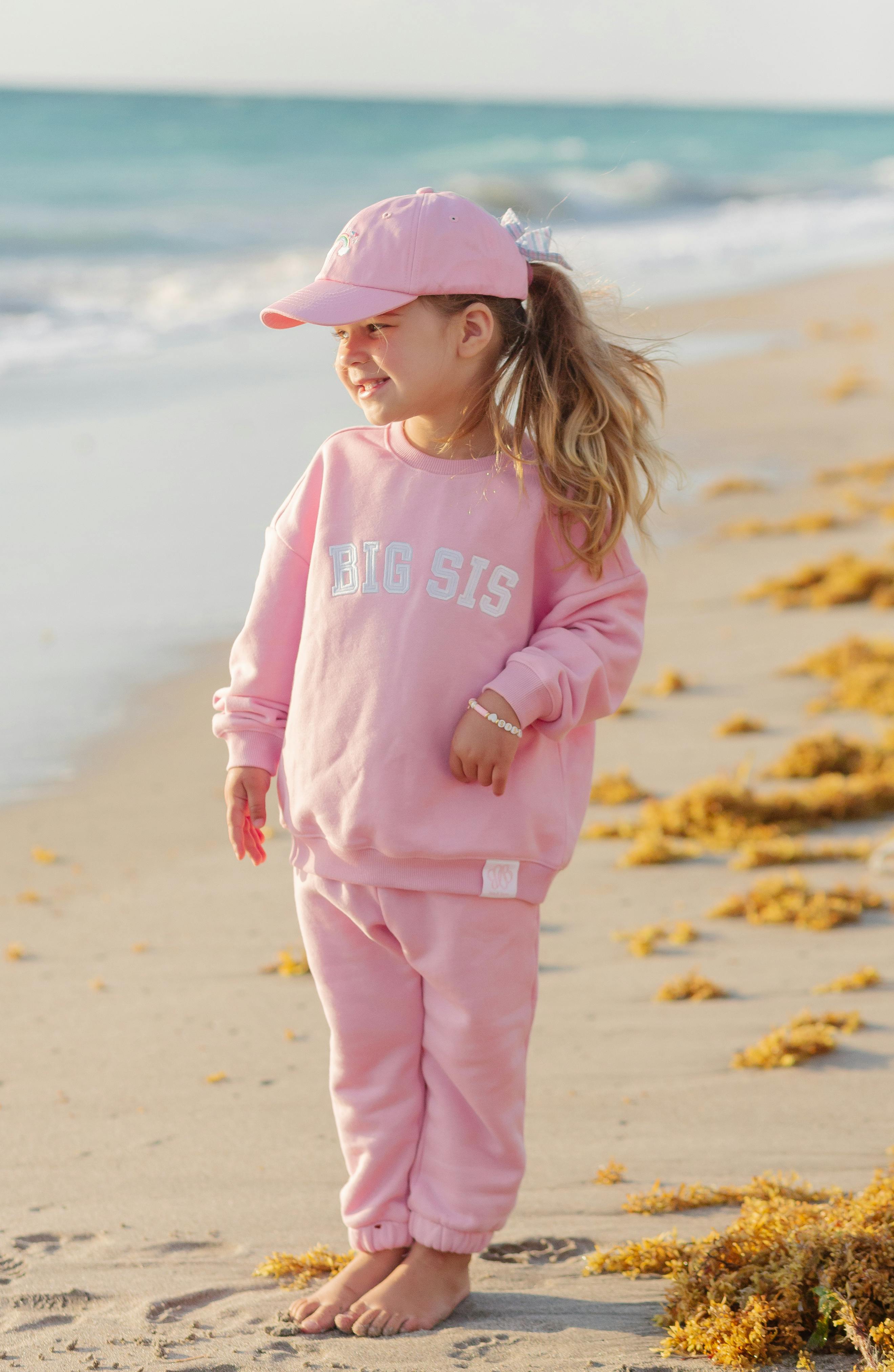 Rainbow Sparkle Bow Baseball Hat