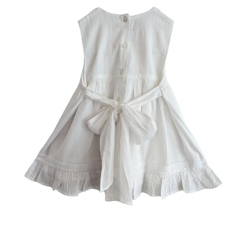 Bohemian Bow White