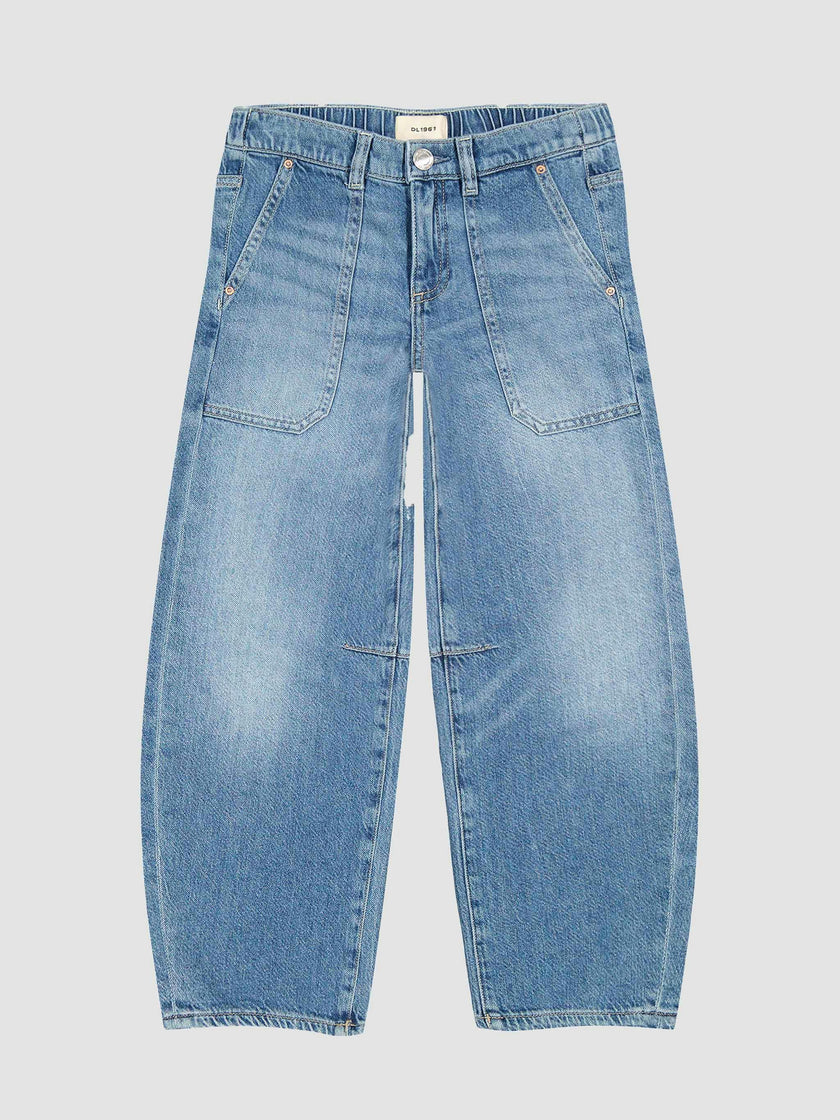 Lilia Barrel Pull-On Jeans |  Meadow Lake