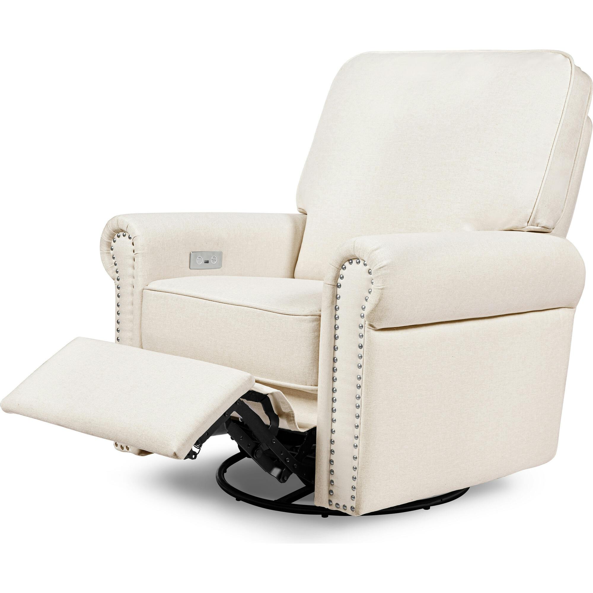 Linden Electronic Recliner And Swivel Glider