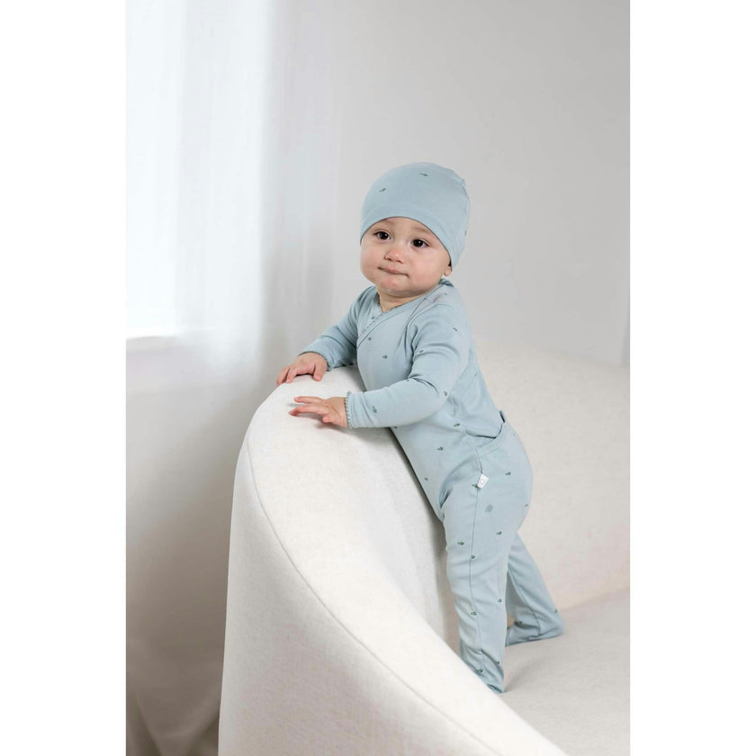 Mini Bird Footie, Green