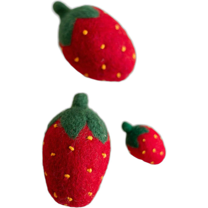 WOOL DOGGY STRAWBERRY