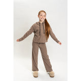 Girls 3 Pc Rib Sweat Set