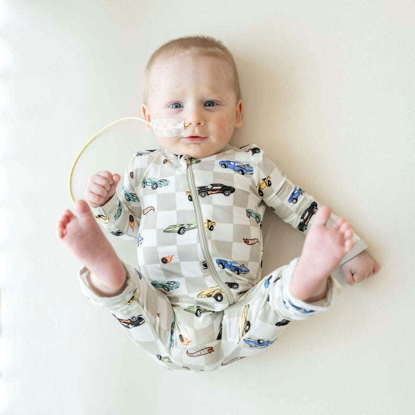 Zippered Romper, Fast and Fierce