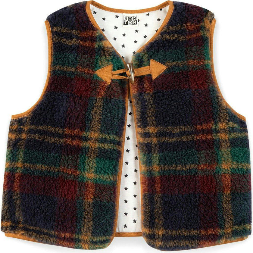 BONTON César Cotton Fleece Layering Vest