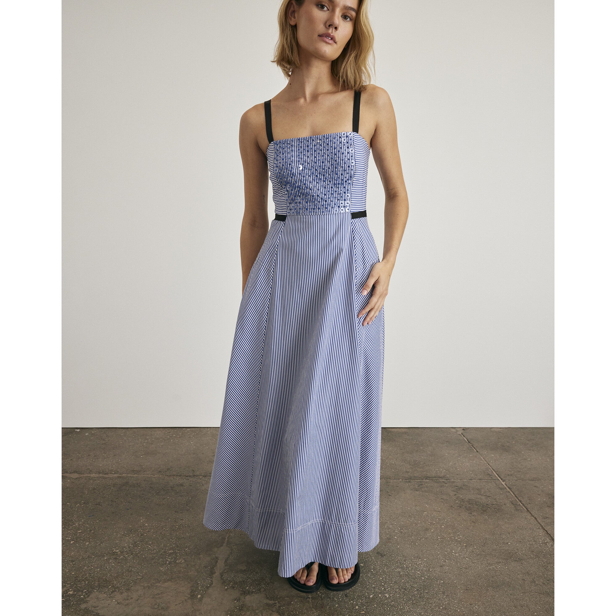 Tavira Dress, Blue