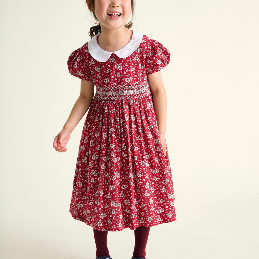 Smocked Girls Dress Magritte
