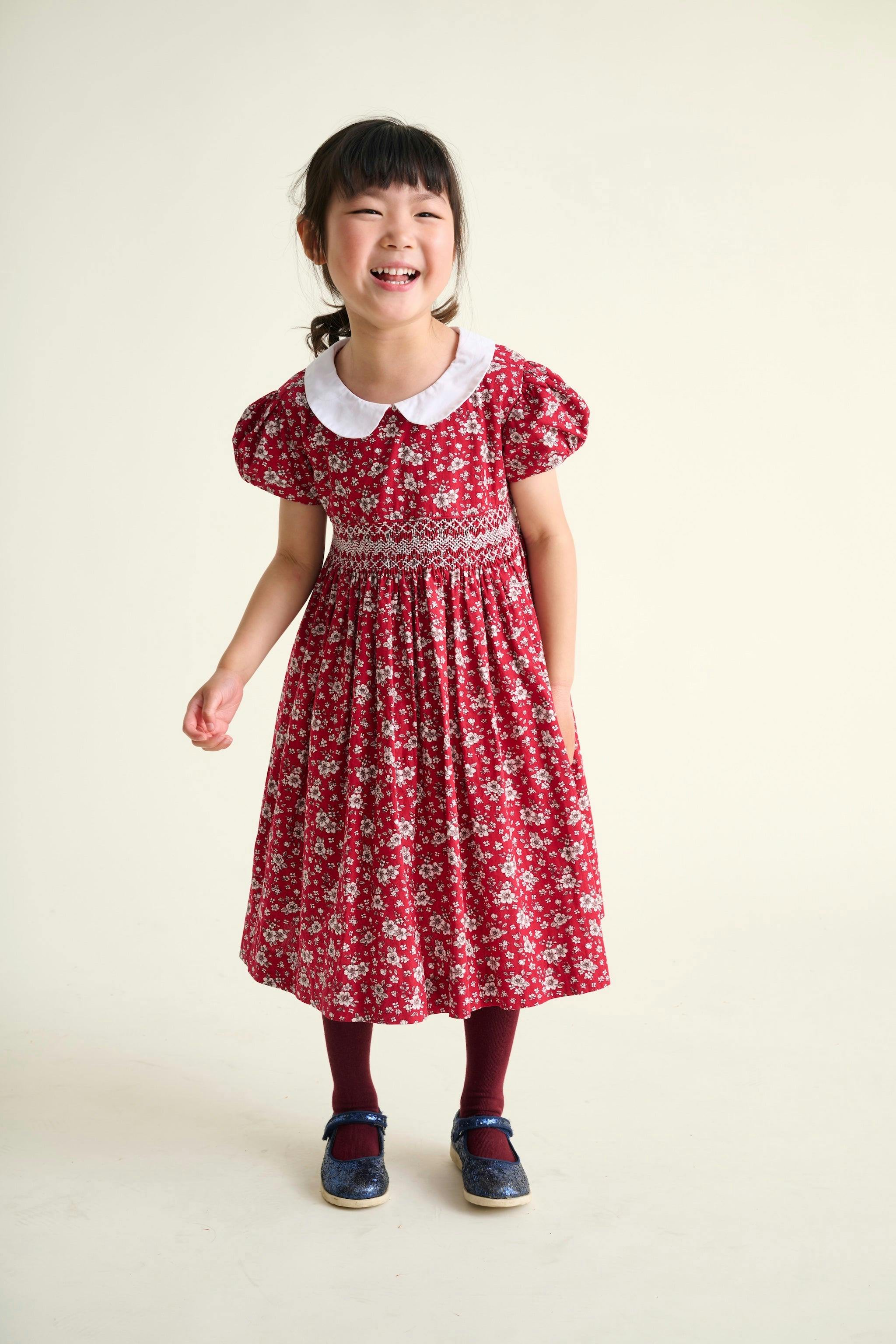 Smocked Girls Dress Magritte