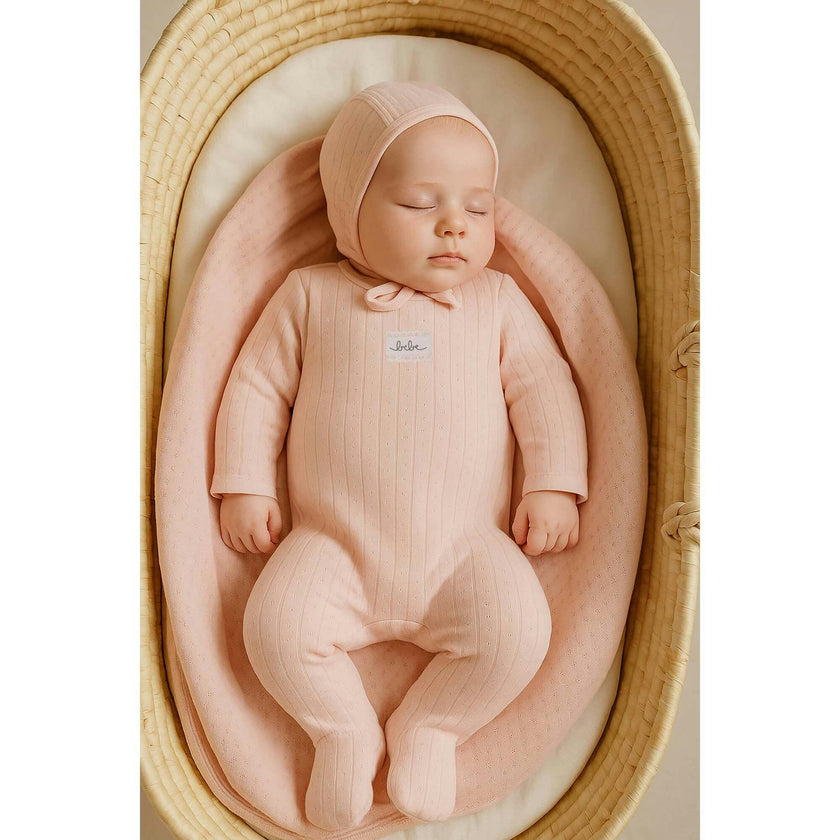 Bebe Pointelle Footie