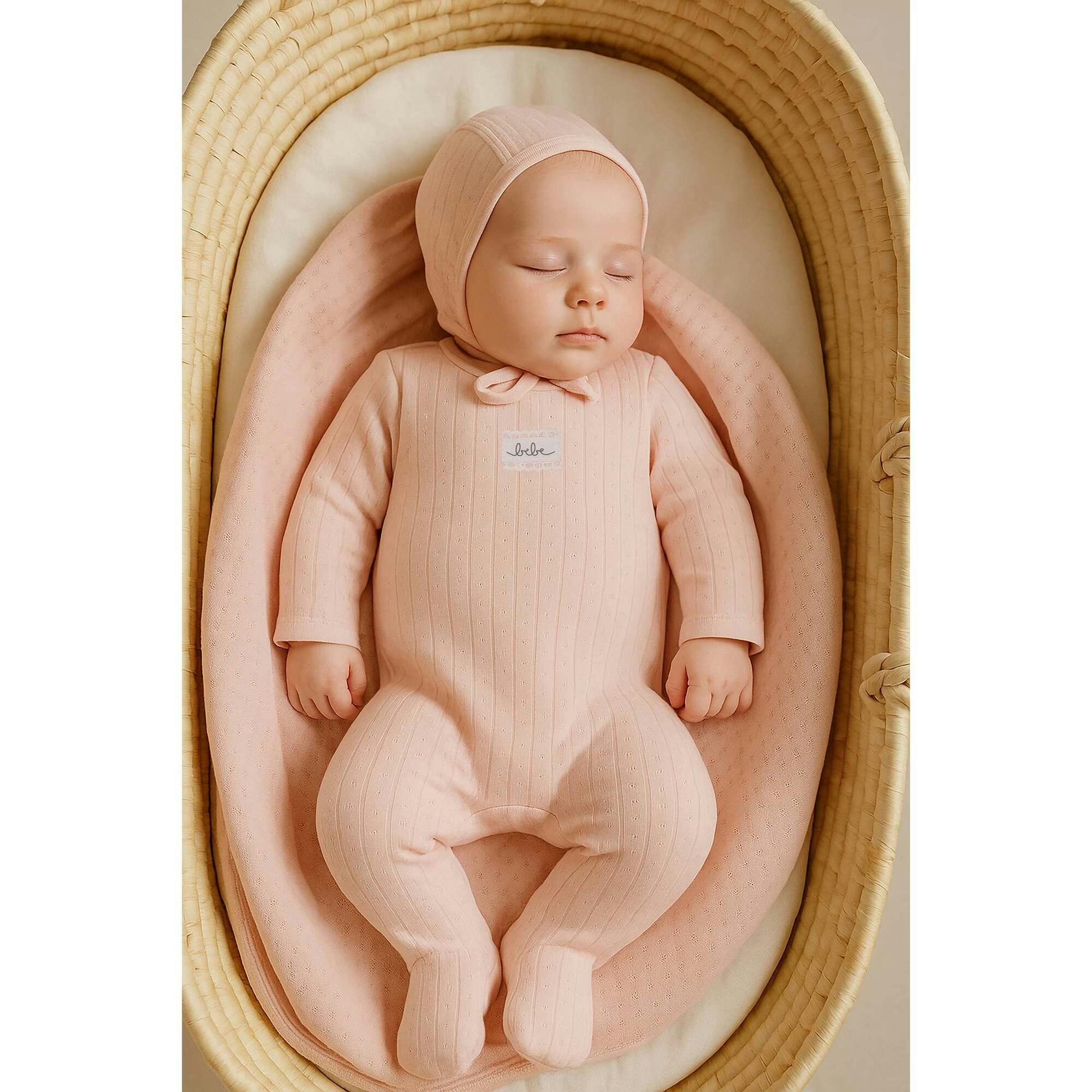 Bebe Pointelle Footie