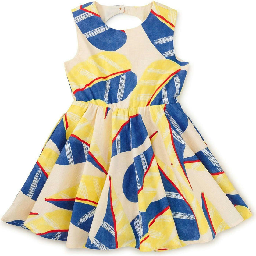 Open Back Twirl Dress, Multi