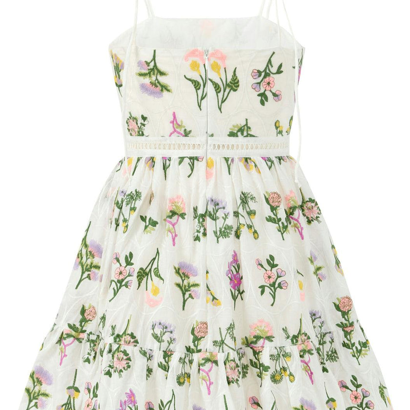Emely Embroidered Mini Dress