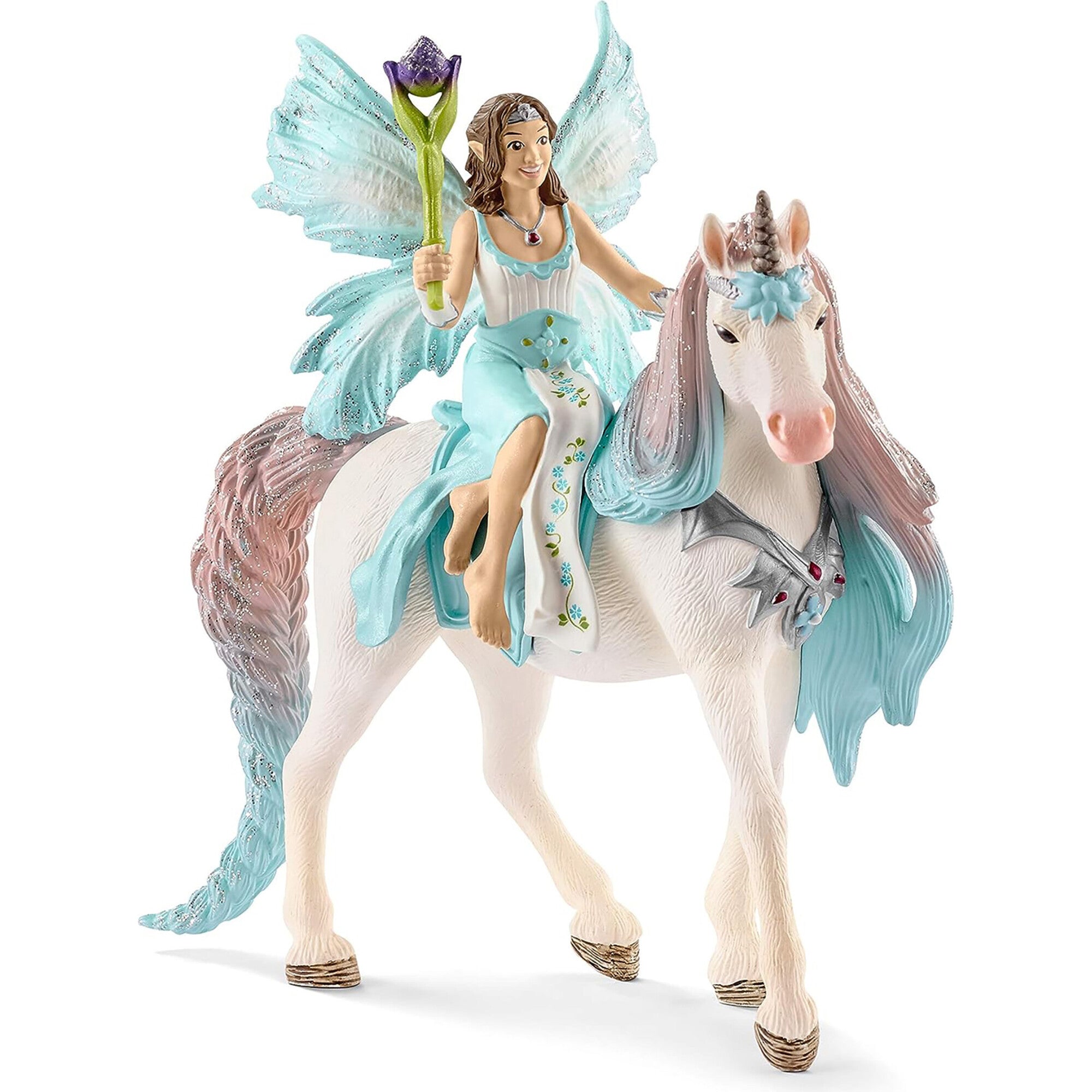 Schleich Bayala: Fairy Eyela With Princess - 3pc Figurine Playset