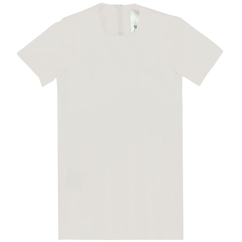 CAROLINE BOSMANS Rose Gauze Wrap Party Dress
