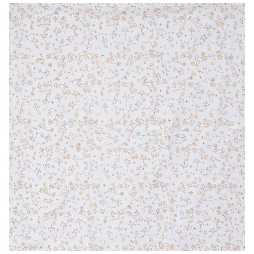 Floral and Mushroom Print Blanket