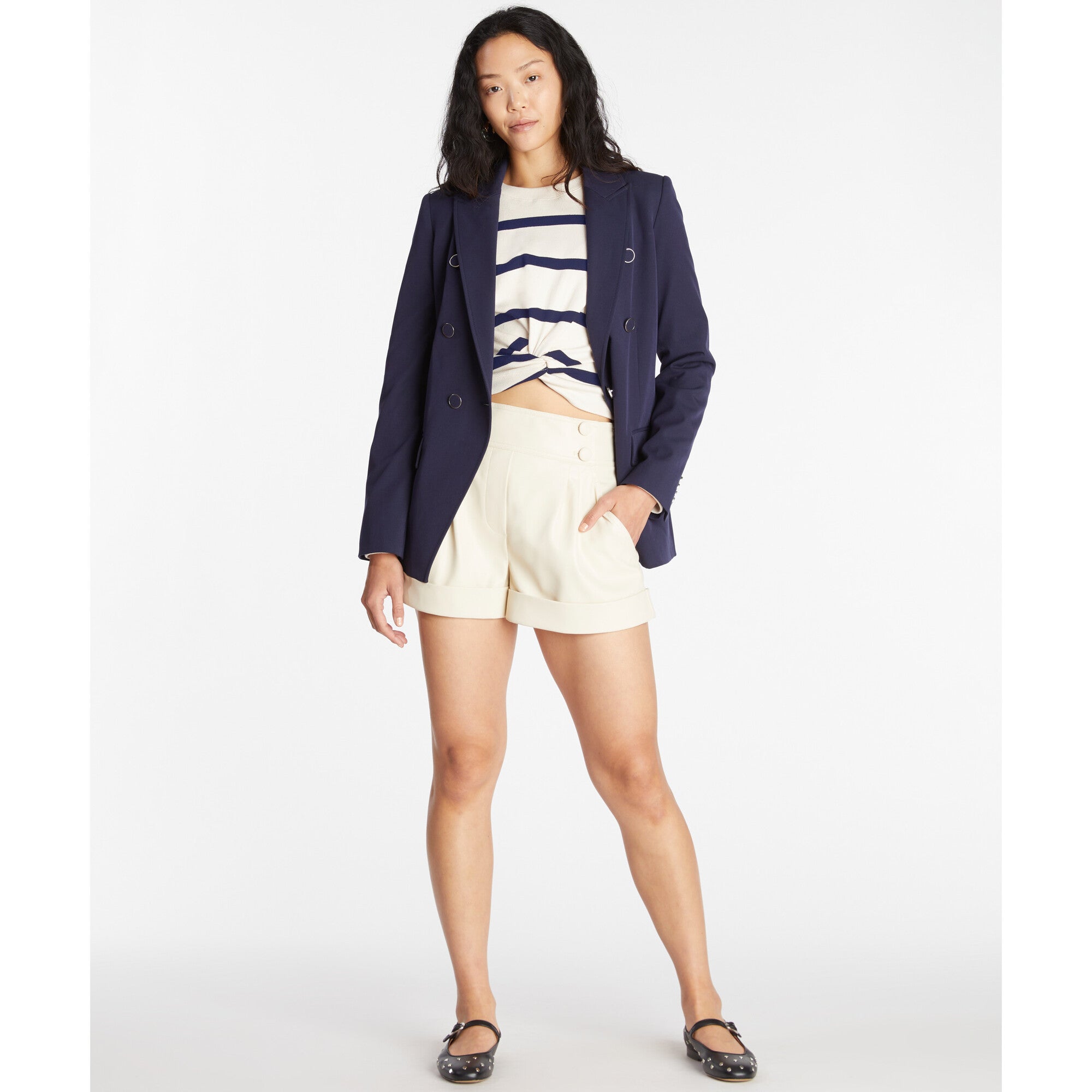 Women's Michelle Blazer, Navy