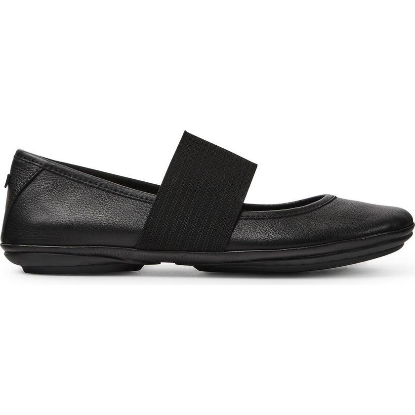 Women's Right Ballerinas, Black