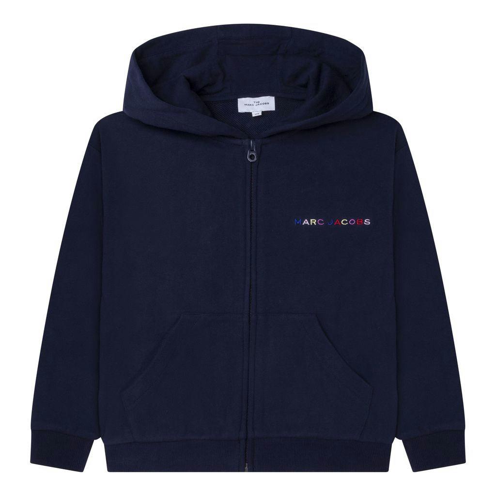 Navy Logo Hoodie